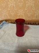 Big glass wine jar - giant martini glass - 2 hurricane vases - ￼ red vase ￼￼