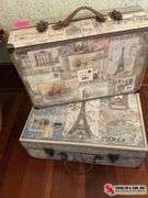 Decorative suitcases for display