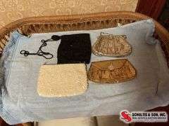 evening purses, and a evening wear jacket size medium ￼