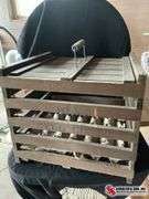 Wooden egg crate