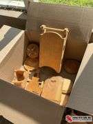 different shaped wood items that can be painted ￼ and used for crafts ￼￼