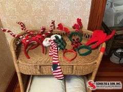 Santa hats- reindeer headbands-elf socks ￼