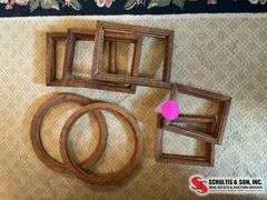 Wooden picture frames