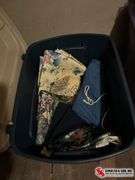￼ tote with different pieces of fabric- tote included ￼