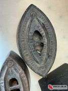 Antique sad irons
