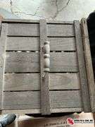 Wooden egg crate
