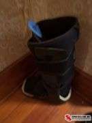Exercise ball and shoes for broken bones