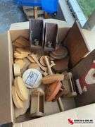 variety of wood items that can be painted or use for crafts ￼