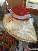 decorative box- angel-tree skirts- box full of gift bags of all sizes ￼
