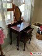 Cherry vanity