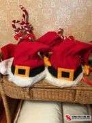 Santa hats- reindeer headbands-elf socks ￼