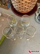 Crystal wine glassware