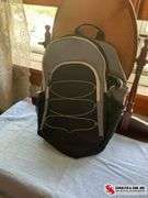 tent with tent stakes - backpack- duffle  bags- basket ￼