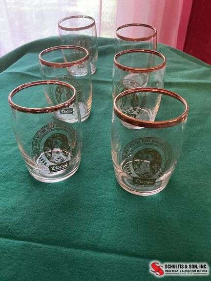 Coors glassware