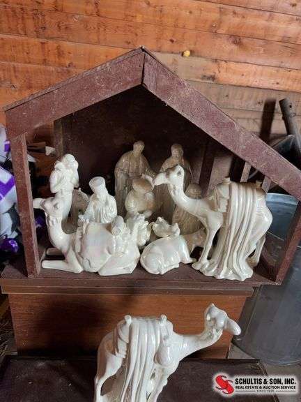 LARGE nativity scene