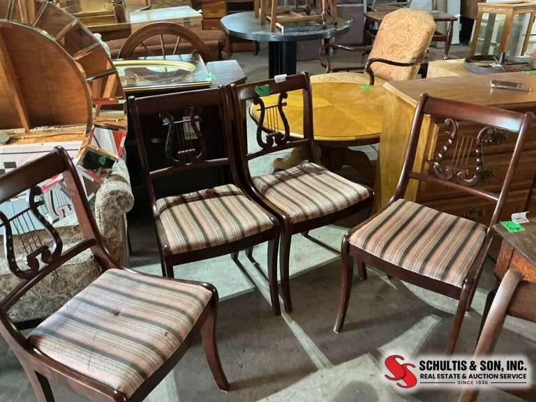 Four Duncan style harp