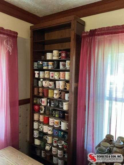 Extra tall wooden cabinet