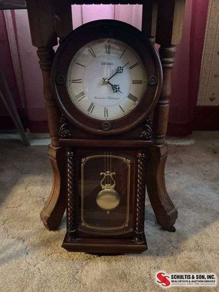 Seiko Westminister Whittington wall clock