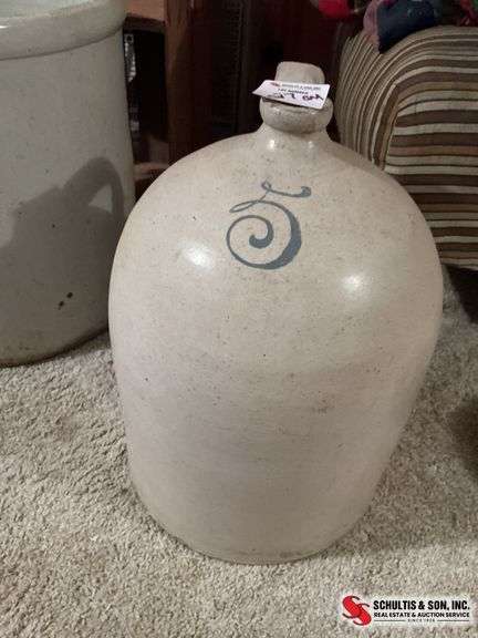 5 gallon red wing Union Stoneware beehive crock  jug