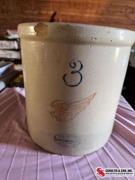 RED WING 3 GALLON CROCK