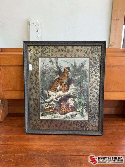 Cheetah print (21”X 25”)