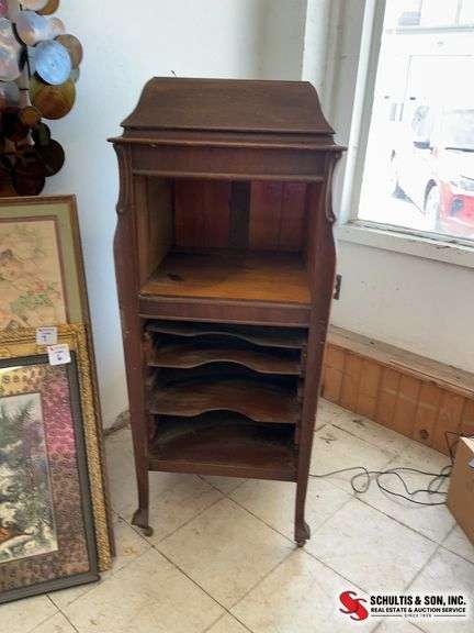 phonograph case could be used to make a wet bar (21”W X 23”D X 51”H)
