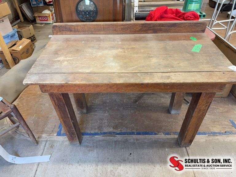 Antique drafting table