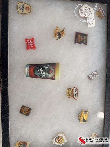 Beer pin collection