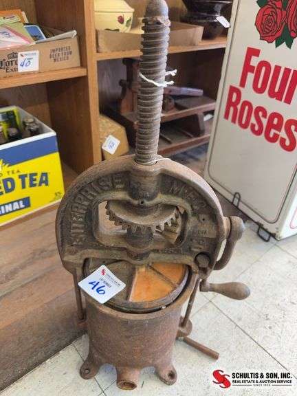 Enterprise Lard press Sausage stuffer