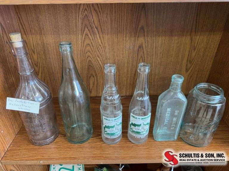 Vintage bottles pre-prohibition- kellerstrass whiskey