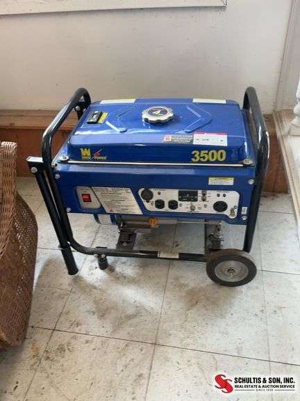 WEN 3500-watt portable generator Hasn’t been used in 10 years Selling as is