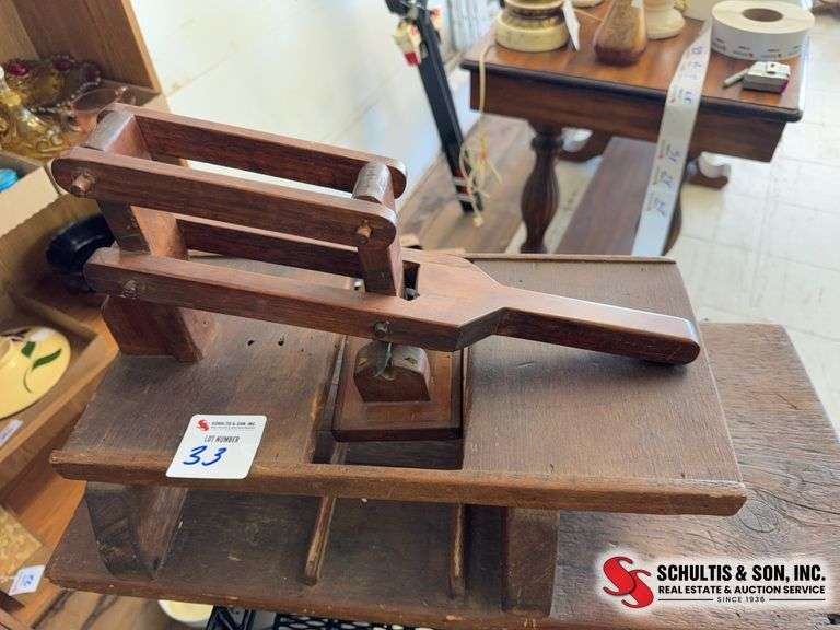 19th Century Butter press - Pennsylvania