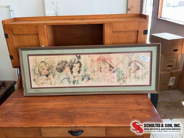 1903 picture made by Humphrey Bogarts mother (40.5” X 15”)