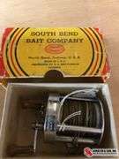 Moulinet De Pêche Ancien South Bend Modèle 1131A - USA Vintage - Anti-cils