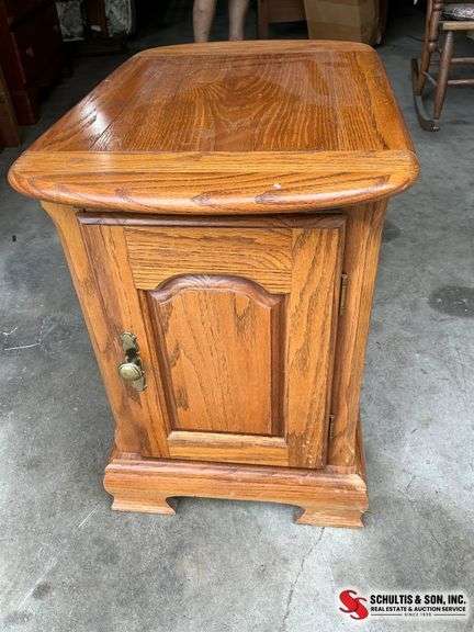 Antique Oak Side Table
