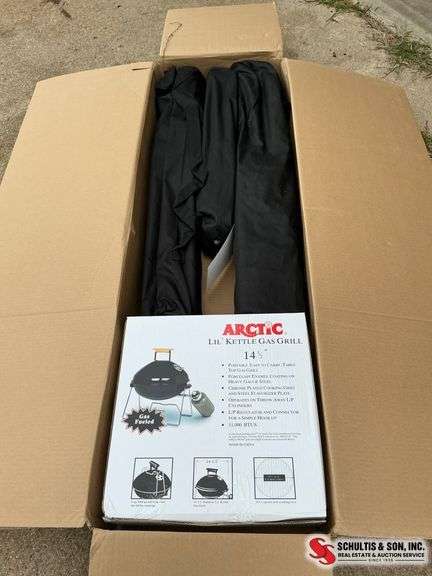 Portable Gas Grill Set