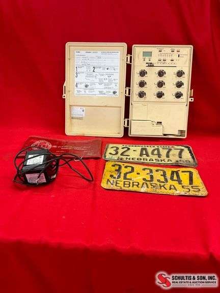 Toro Irrigation Timer & License Plates - SCHULTIS & SON, INC.