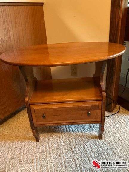 Antique Cherry Side Table