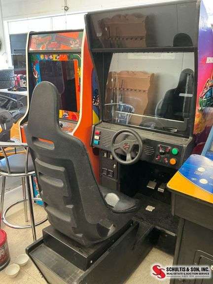 Arcade Racing Game Cabinet