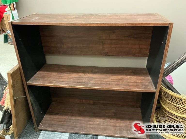 Wood Veneer Bookshelf