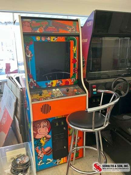 Donkey Kong Jr. Arcade Cabinet