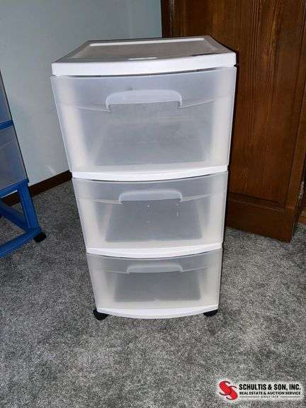 Three-Drawer Plastic Organizer