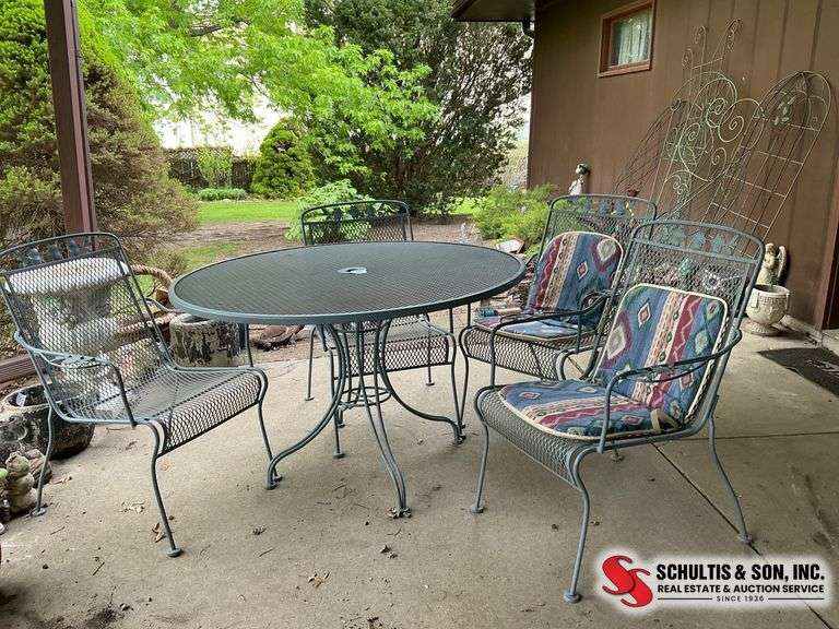 Metal Patio Dining Set