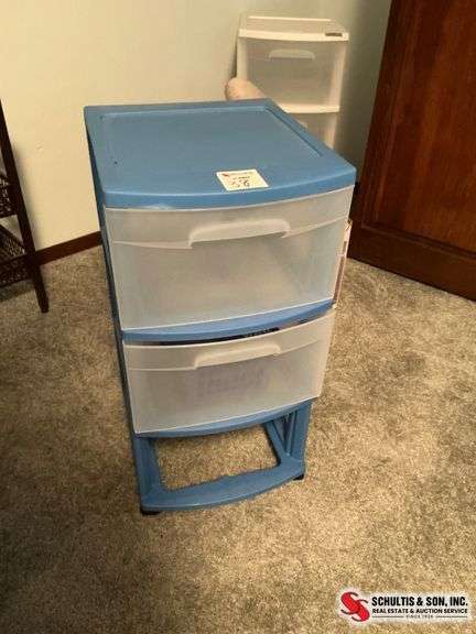 Plastic Rolling Drawer Unit