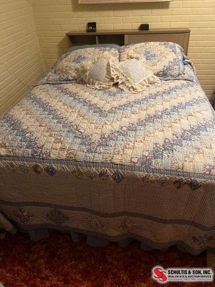 Bedroom Set with Bedding