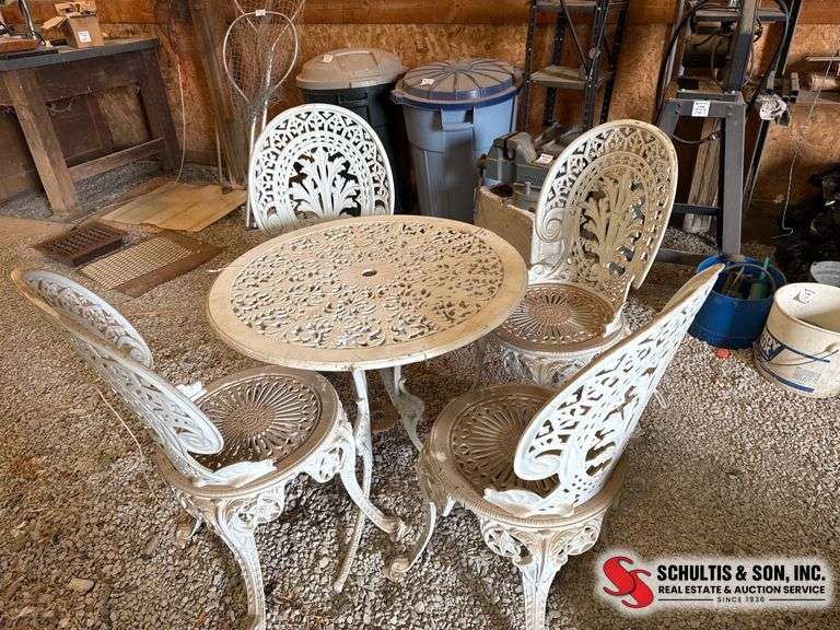 Cast Aluminum Patio Set