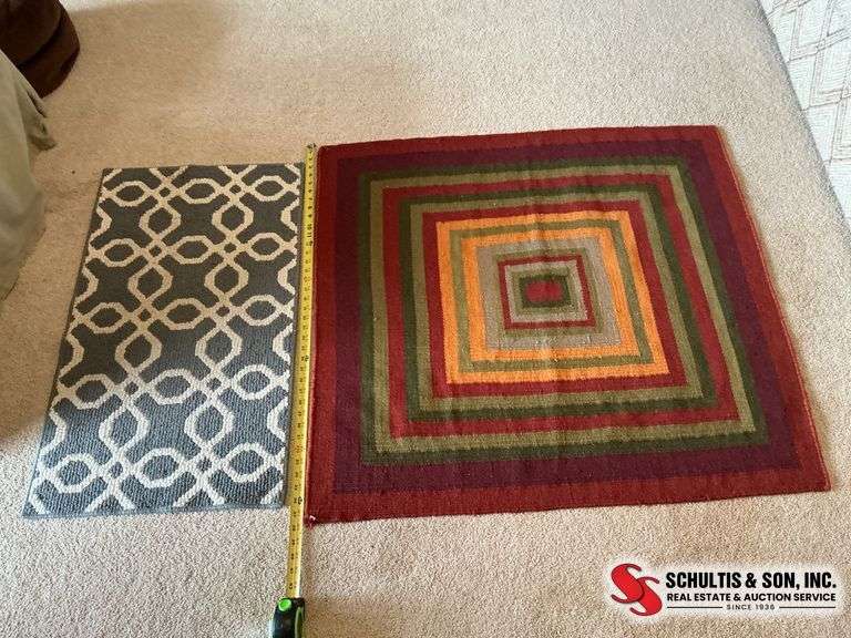 Two Small Area Rugs