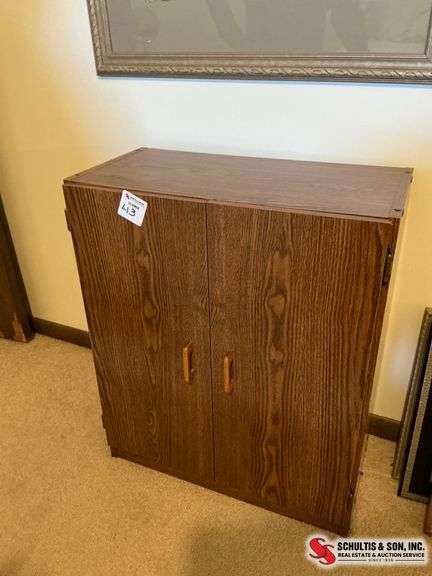 Wooden Storage Cabinet