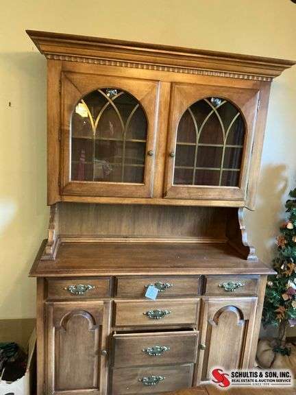Conant Ball Hutch Cabinet