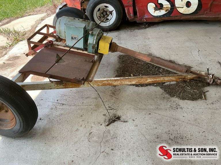 Trailer-Mounted Electric generator